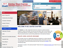 Tablet Screenshot of centexiec.com